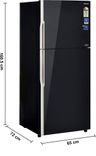 R-VG400PND3-GBK 382 Ltr Double Door Refrigerator