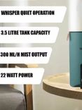 2110 Ultrasonic Cool Mist Humidifier Manual Air Purifier