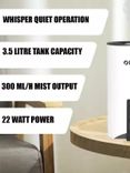 2110 Ultrasonic Cool Mist Humidifier Manual Air Purifier Remote Control