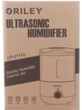 2111B Ultrasonic Cool Mist Humidifier Manual Air Purifier For Home Office 2.3L Pink