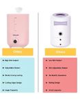 2111B Ultrasonic Cool Mist Humidifier Manual Air Purifier For Home Office 2.3L Pink