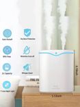 2L Humidifier Cool Mist Humidifier Air Humidifier