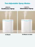 2L Humidifier Cool Mist Humidifier Air Humidifier