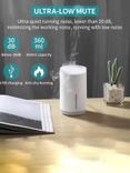 360ML Ultrasonic Cool Mist Car Humidifier