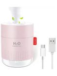 Air Humidifier Ultrasonic Cool Mist Car Humidifier with Atmosphere Light
