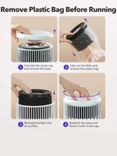 Small Bedroom Office Air Purifier - 3 Stage Filter (True HEPA H13+Carbon)