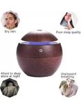 Round Electric USB Mini humidifier Aroma Oil Diffuser Air Humidifier Office Room