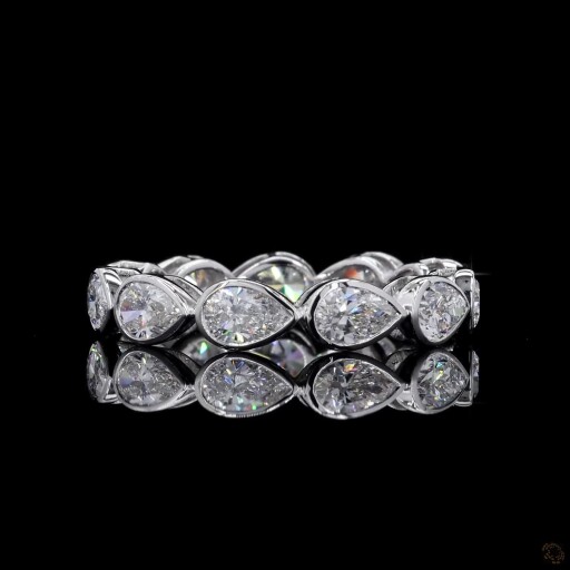 Eternity Band, 14K White Gold, stock 1842456