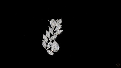Pendant, 14K White Gold, stock 748819