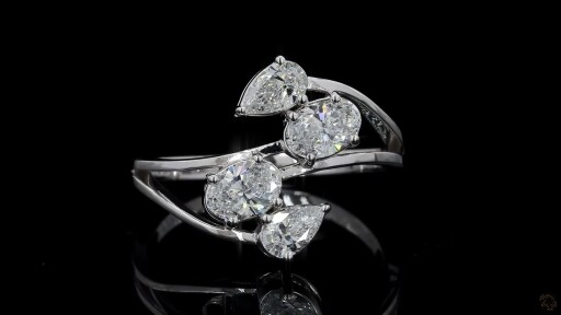 Fashion Engagement Ring, 14K White Gold, stock 1047383