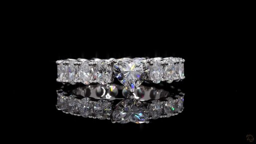 Eternity Band, 14K White Gold, stock 1047962