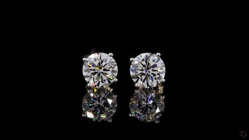 Stud Earrings, 14K Yellow Gold, stock 311489