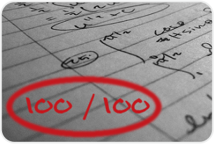 Aim for a high Math Score