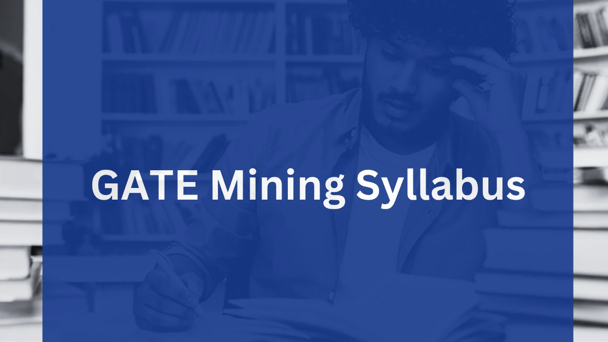 GATE Mining Syllabus