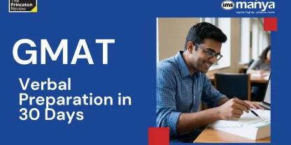GMAT Verbal Preparation in 30 days
