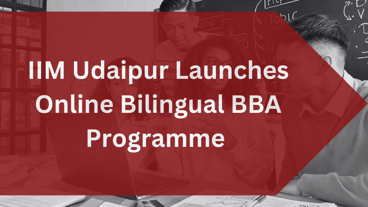 IIM Udaipur Online Bilingual BBA Programme