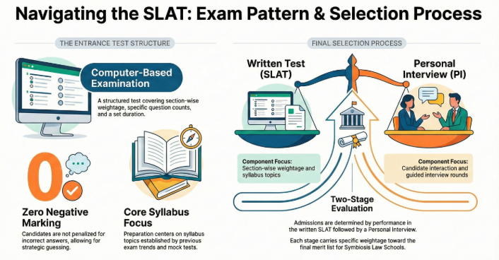 SLAT Exam Pattern