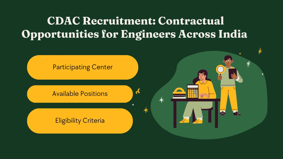 CDAC Recruitment