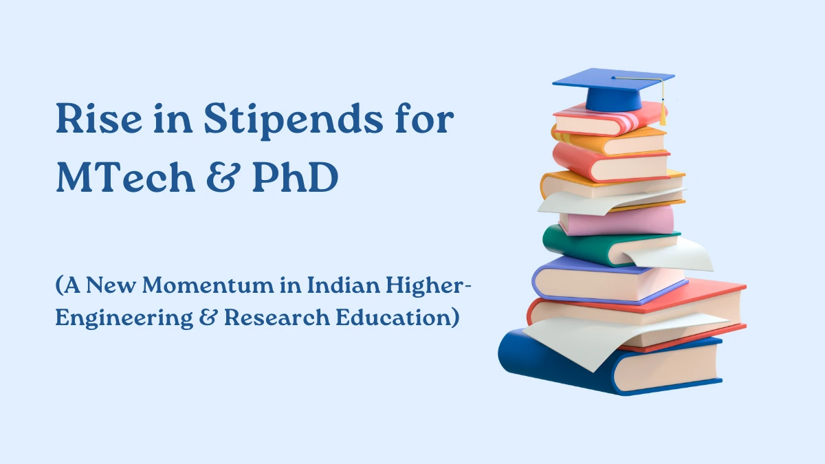 MTech stipend increase India