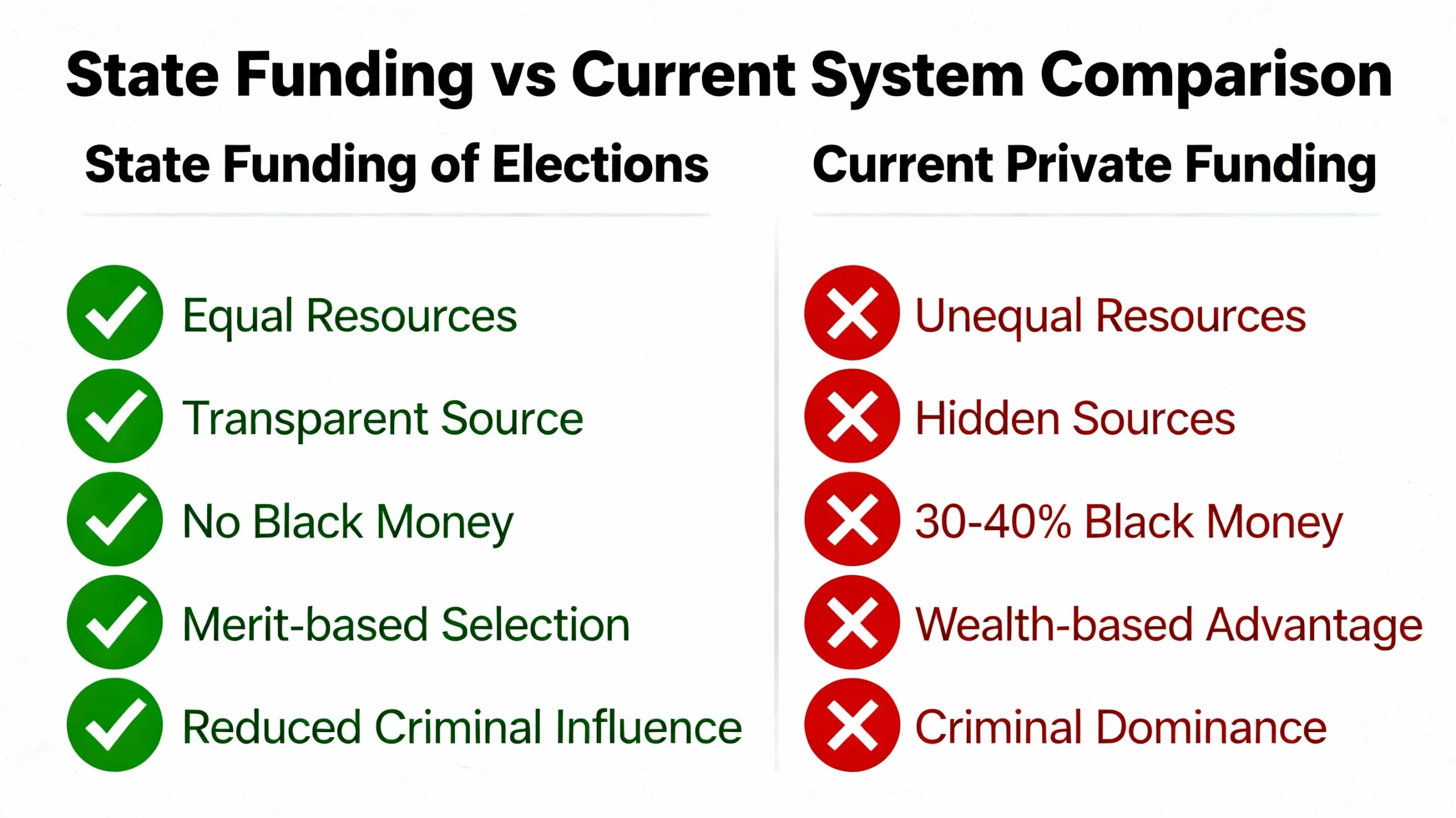 state funding of elections in India