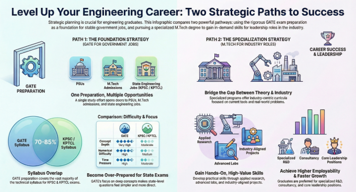 GATE preparation for KPSC and KPTCL exams