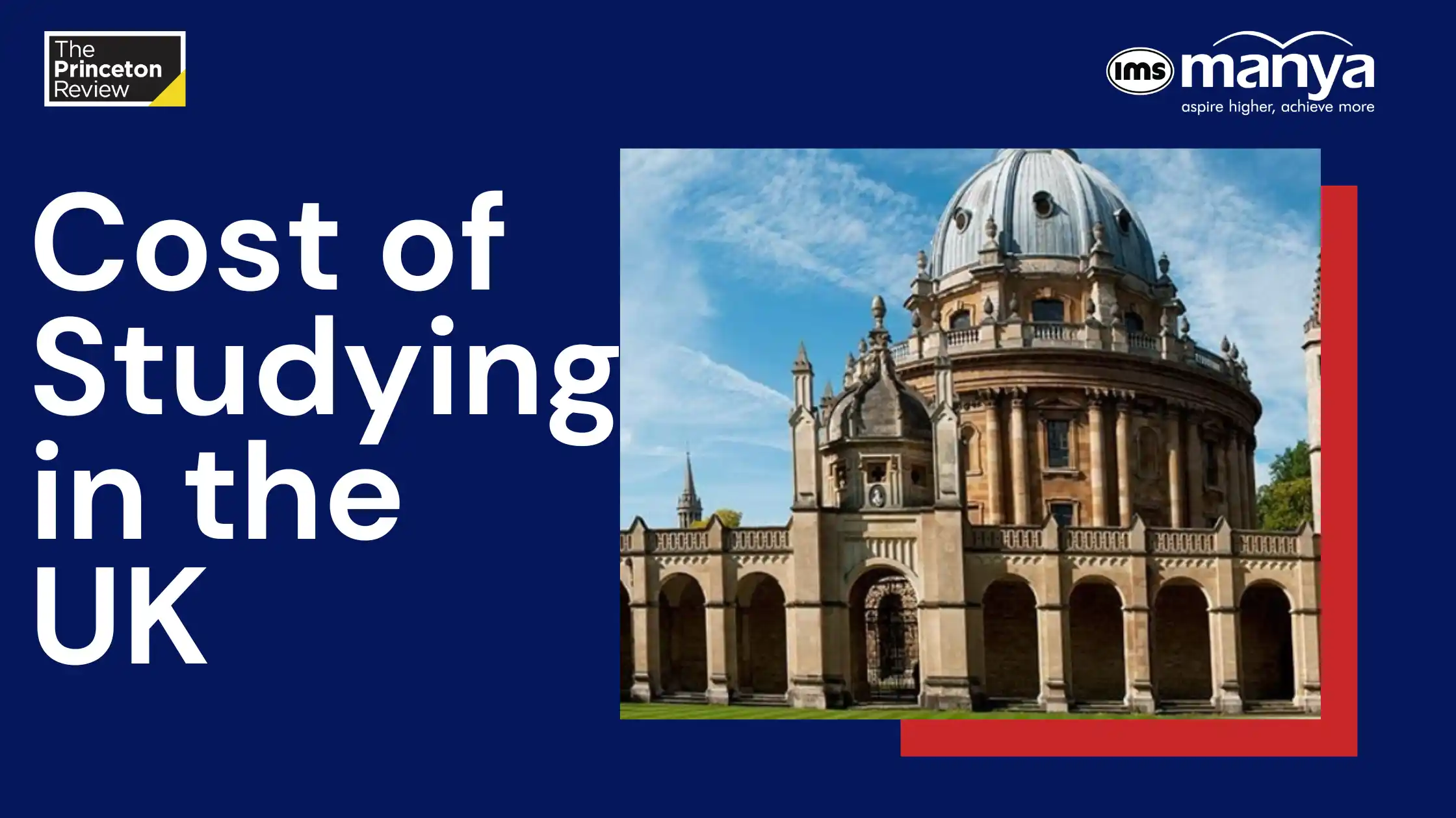 Cost of studying in the UK