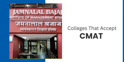Colleges accepting CMAT scores