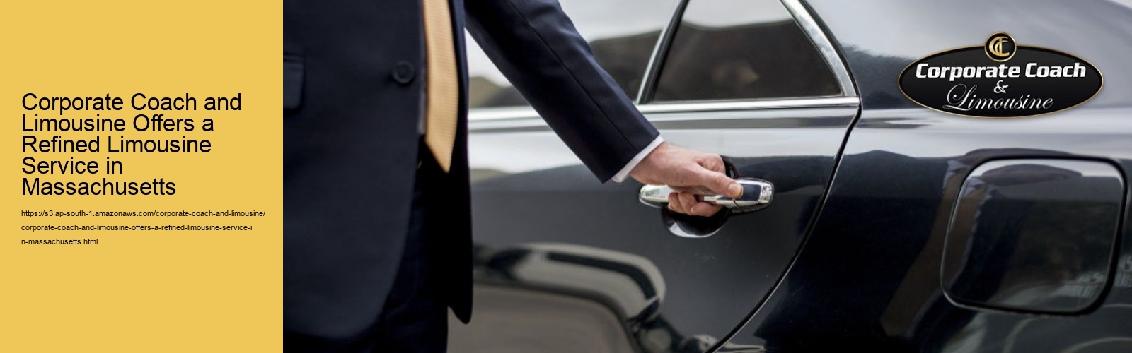 Corporate Coach and Limousine Offers a Refined Limousine Service in Massachusetts