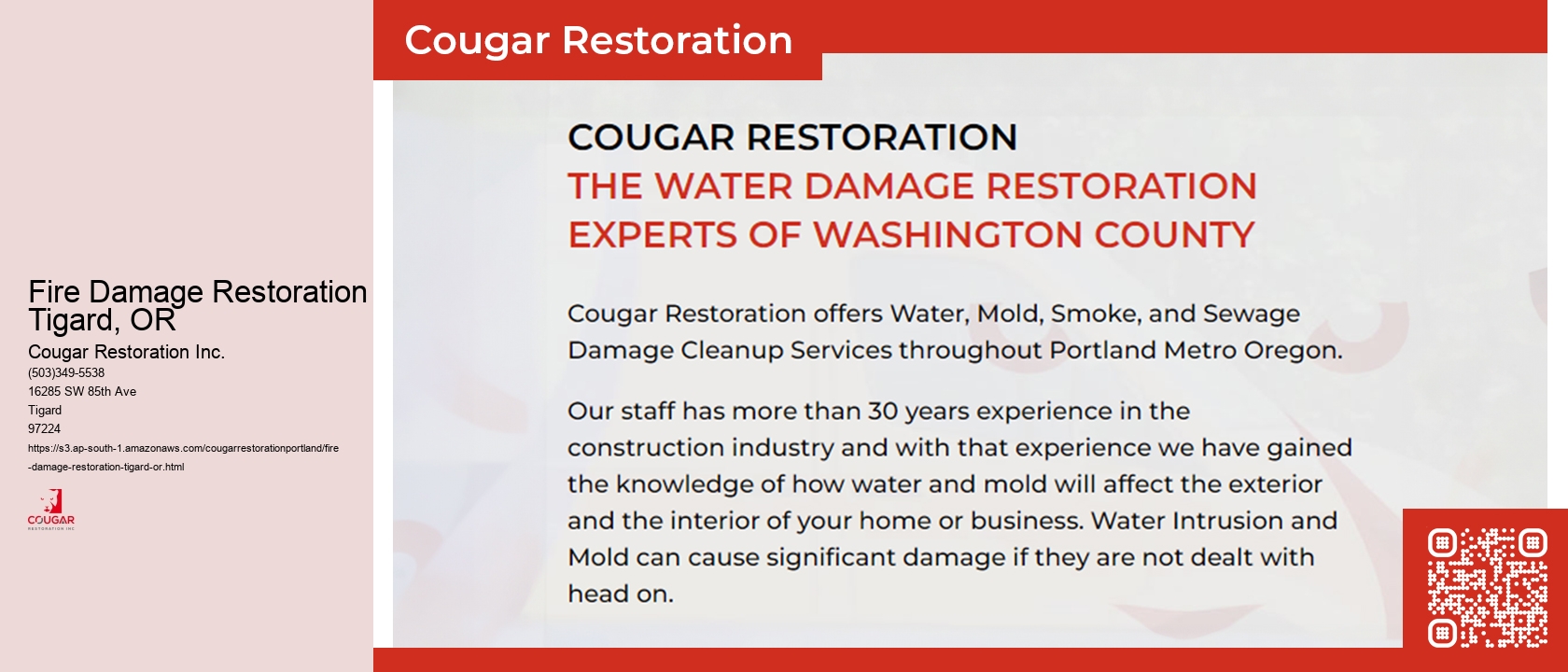 Fire Damage Restoration Tigard, OR