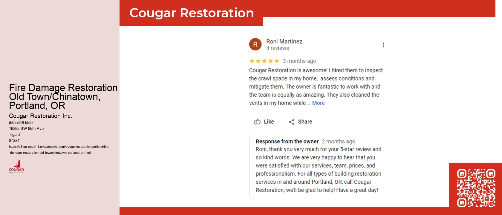 Fire Damage Restoration Old Town/Chinatown, Portland, OR