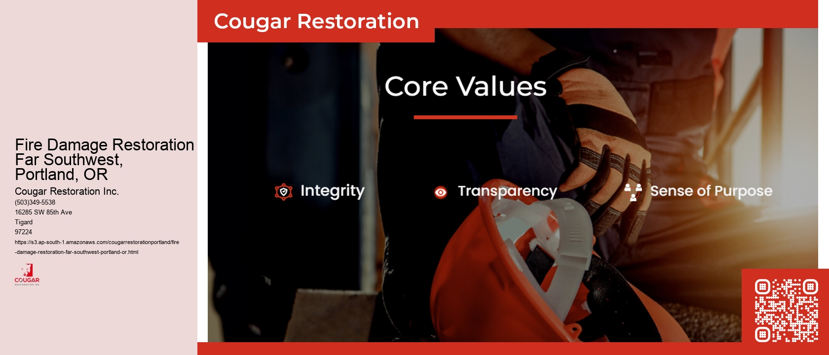 Fire Damage Restoration Far Southwest, Portland, OR