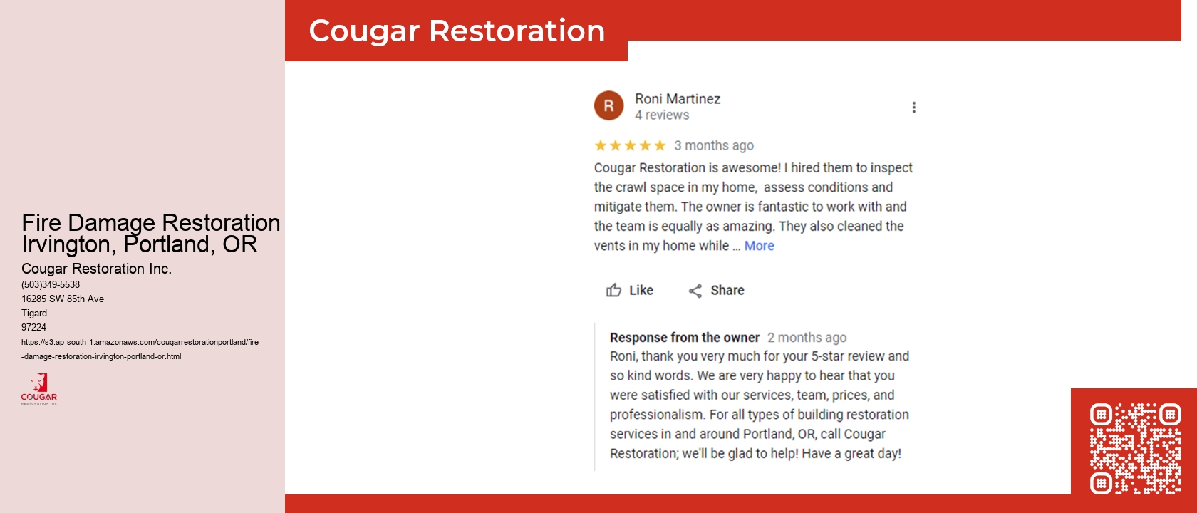 Fire Damage Restoration Irvington, Portland, OR