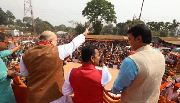 'वाम मोर्चे का कोई भविष्य नहीं, त्रिपुरा में बनेगी भाजपा सरकार' 'वाम मोर्चे का कोई भविष्य नहीं, त्रिपुरा में बनेगी भाजपा सरकार'