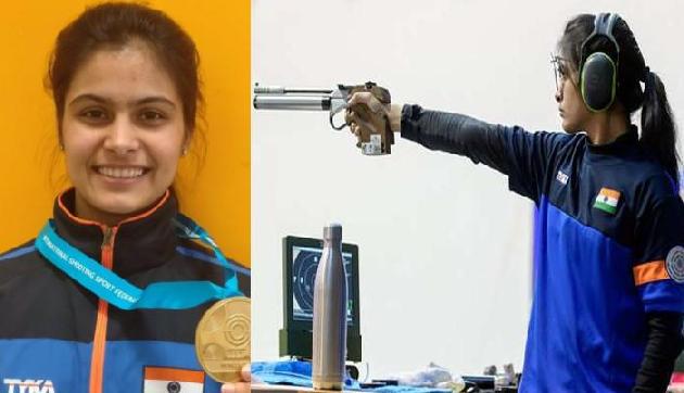 शूटिंग वर्ल्डकप में गोल्ड जीतने पर हिमंत ने दी मनु भाकर को बधाई
शूटिंग वर्ल्डकप में गोल्ड जीतने पर हिमंत ने दी मनु भाकर को बधाई