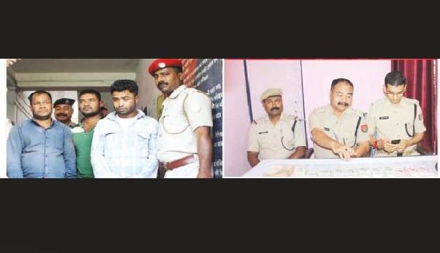 डकैती की घटना का पर्दाफाश, चार आरोपी पुलिस के हत्थे चढ़े डकैती की घटना का पर्दाफाश, चार आरोपी पुलिस के हत्थे चढ़े