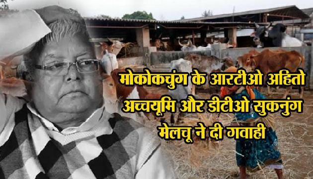 चारा घोटाले से जुड़े मामले में नागालैंड के दो अधिकारियों की हुई गवाही चारा घोटाले से जुड़े मामले में नागालैंड के दो अधिकारियों की हुई गवाही