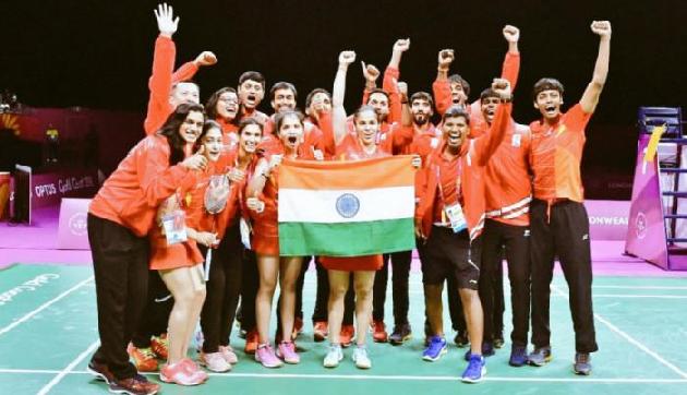राष्ट्रमंडल खेलः भारतीय बैडमिंटन खिलाड़ियों ने किया कमाल, सोनोवाल ने दी बधाई
राष्ट्रमंडल खेलः भारतीय बैडमिंटन खिलाड़ियों ने किया कमाल, सोनोवाल ने दी बधाई