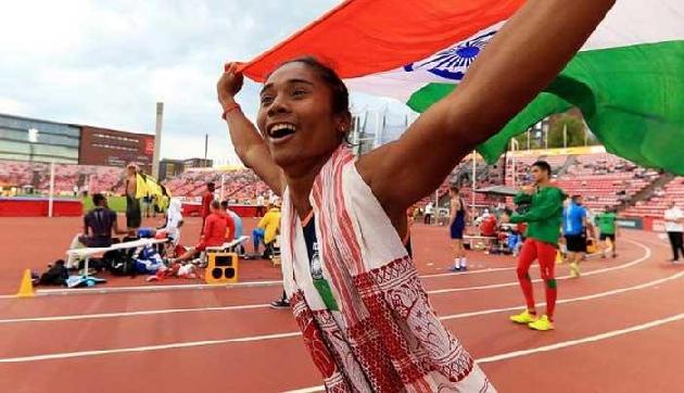 एथलीट हीमा दास ने प्रथम श्रेणी से पास की 12वीं की परीक्षा एथलीट हीमा दास ने प्रथम श्रेणी से पास की 12वीं की परीक्षा