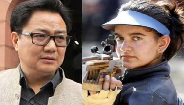 अपने प्रदर्शन से संतुष्ट अंजुम ने की खेल मंत्री रिजिजू के इस कदम की सराहना अपने प्रदर्शन से संतुष्ट अंजुम ने की खेल मंत्री रिजिजू के इस कदम की सराहना