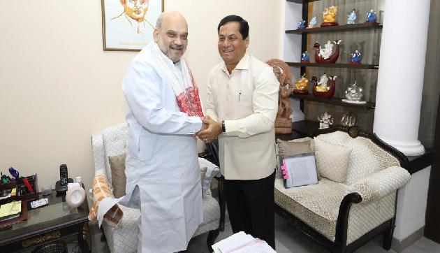 शाह का CM को भरोसा, नगा समझौते पर हस्ताक्षर के समय रखा जाएगा Assam के हितों का ध्यान शाह का CM को भरोसा, नगा समझौते पर हस्ताक्षर के समय रखा जाएगा Assam के हितों का ध्यान