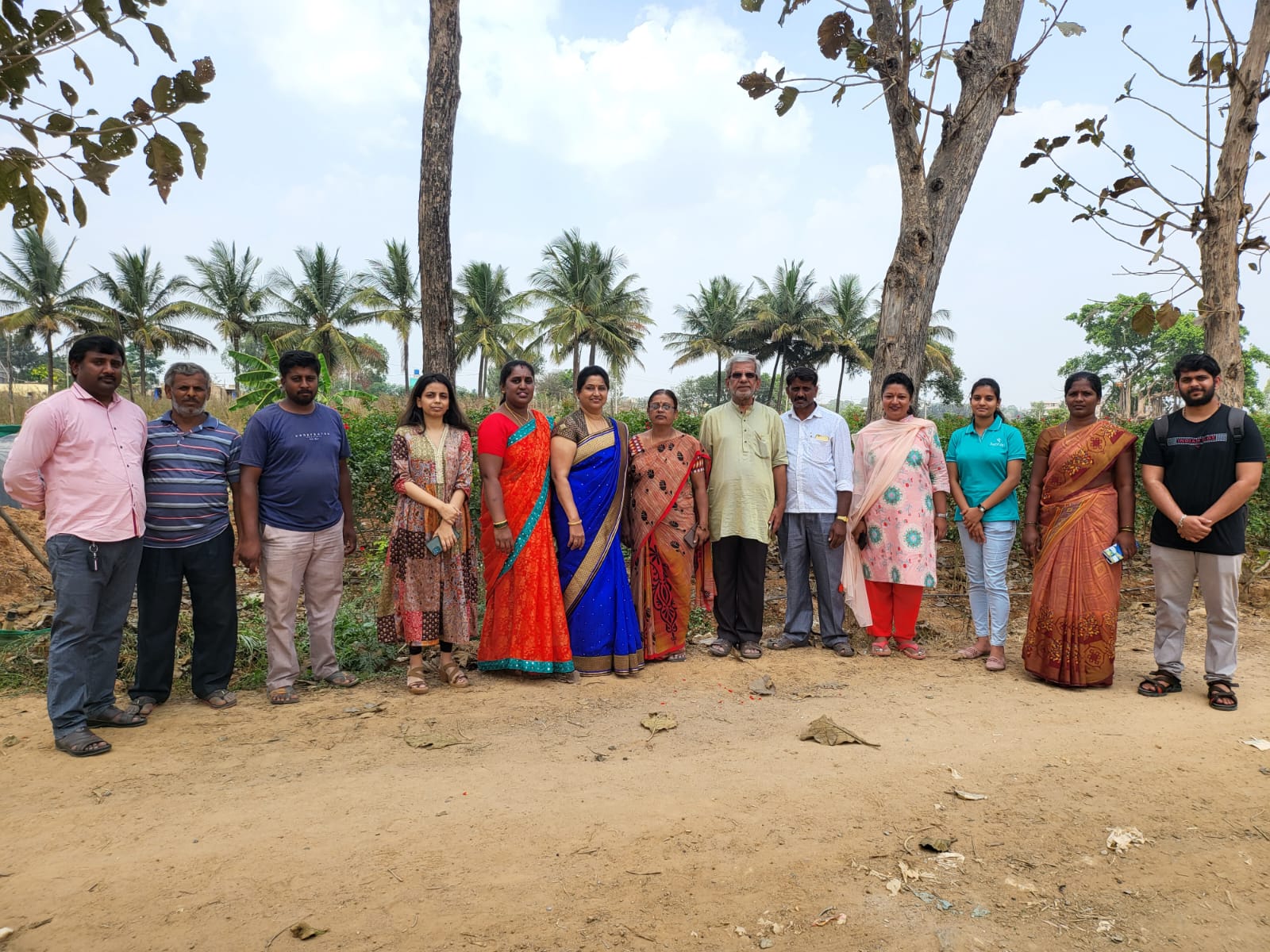 Field visit to anekal karnataka