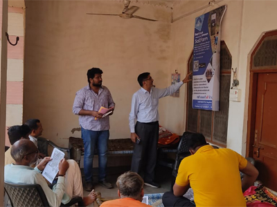 Field visit to bijnoor