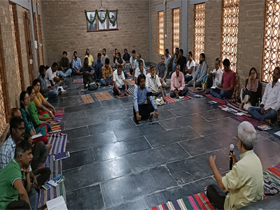 Field visit to gandhishale karnataka