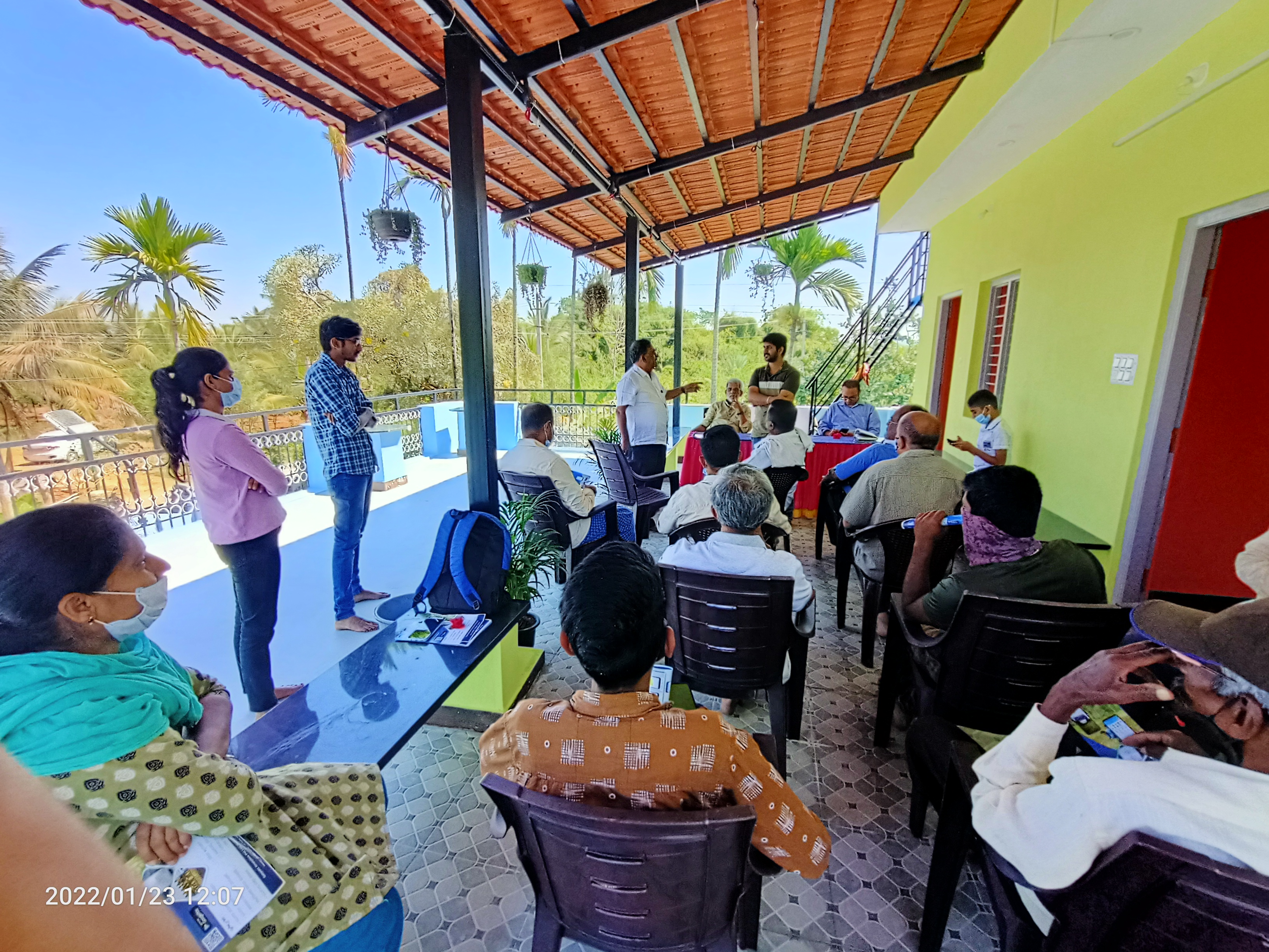 Field visit to Ramanagara karnataka