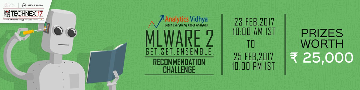 Cover image for MLWARE 2 - Recommendation Challenge