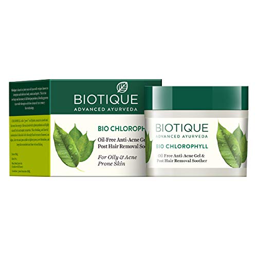 Biotique Bio Chlorophy Oil Free Anti Acne Gel Post Hair Removal