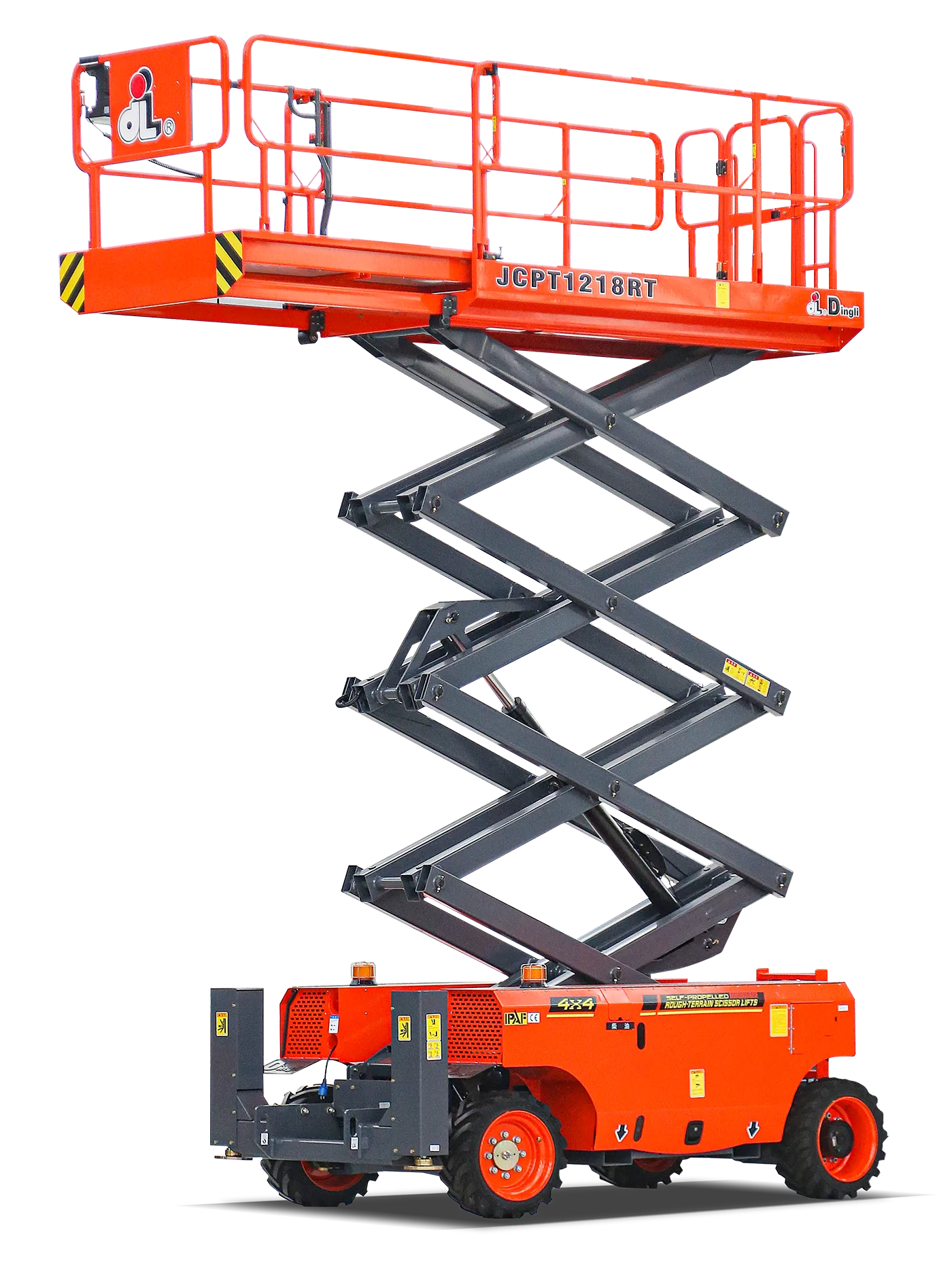 JCPT1218RT Rough Terrain Scissor Lift