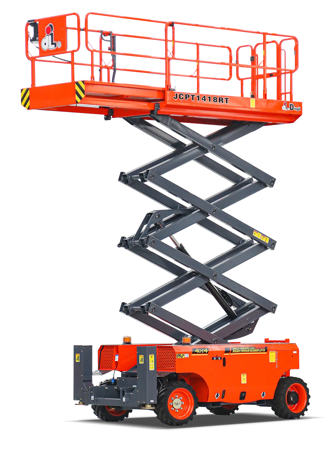 JCPT1418RT Rough Terrain Scissor Lift