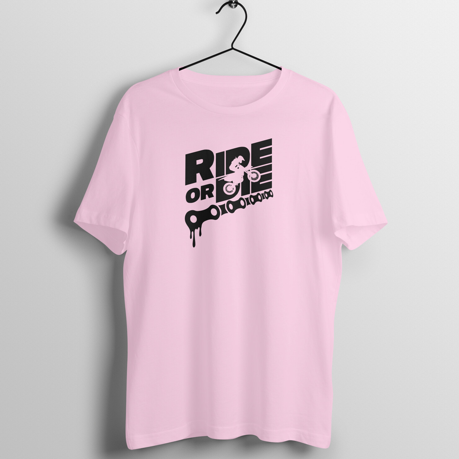 Ride or Die (light), Light Pink, front