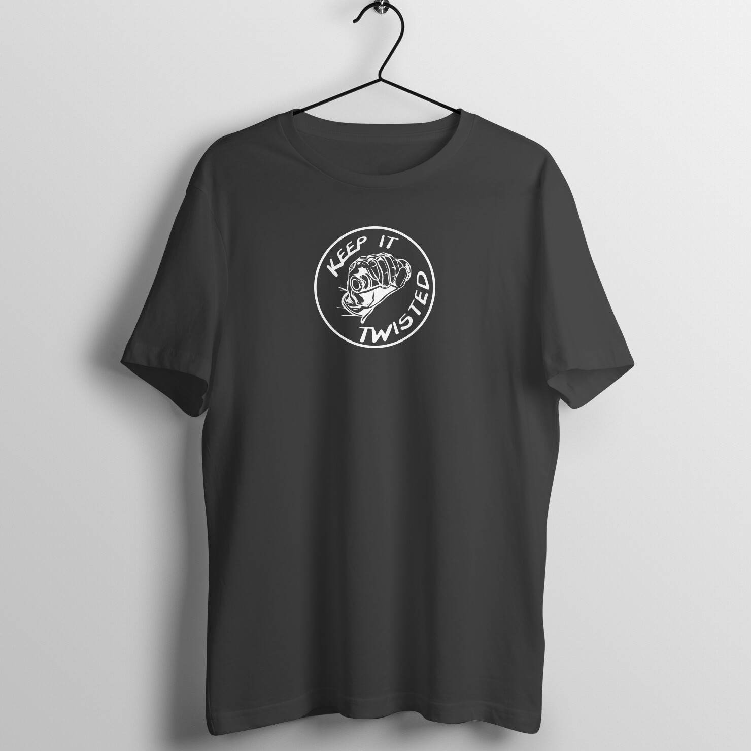 Keep It Twisted (dark), Black, front